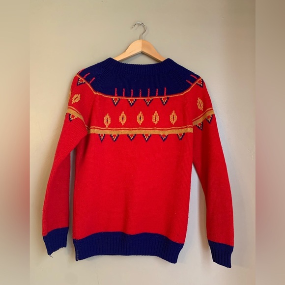 Prepster knits vintage sweater 1940’s 1950’s crewneck - Picture 7 of 8